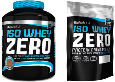 Iso Whey Zero by BioTech: description and ingredients