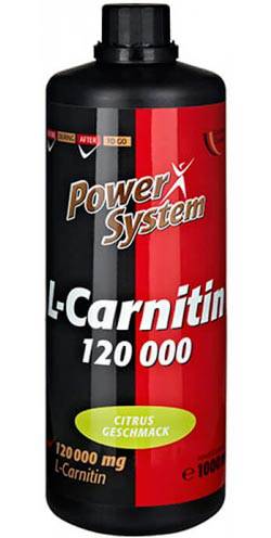 L-Carnitine 120000 by Power System: description and ingredients