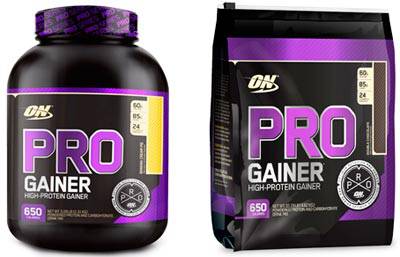 Pro Gainer by Optimum Nutrition: description and ingredients