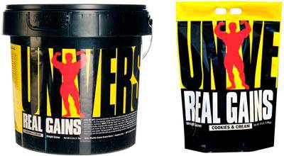 Real Gains by Universal Nutrition: description and ingredients