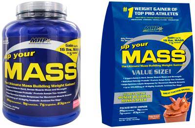 Up your MASS by MHP: description and ingredients