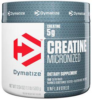 Creatine Micronized by Dymatize: description and ingredients
